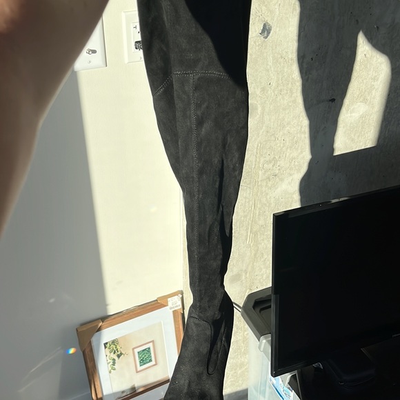 Marc Jacobs Over the knee hi black boots SUEDE 🔥🔥 9.5 - Picture 4 of 5